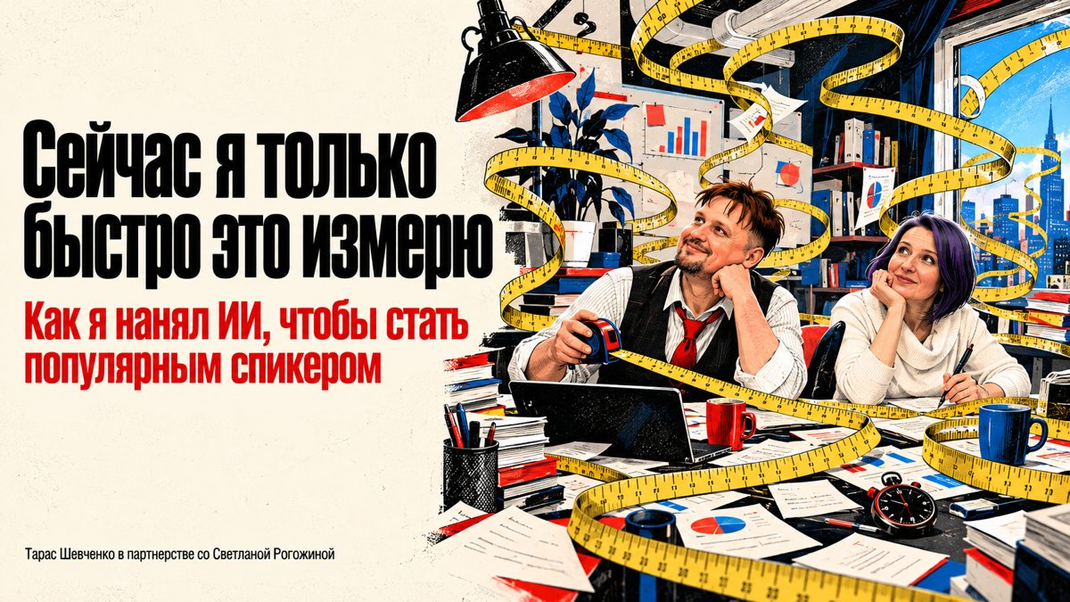 Доклад «Сейчас я только быстро это измерю» — готовится для BarCamp Analyst Days